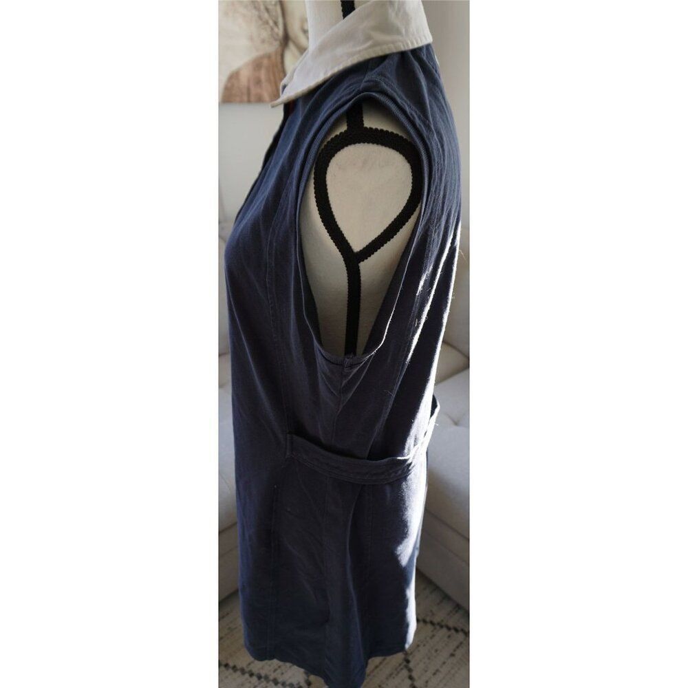 Brooks Brother Pro Sports Women's Blue Sleeveless Tennis Dress - Size XL - Picture 9 of 12